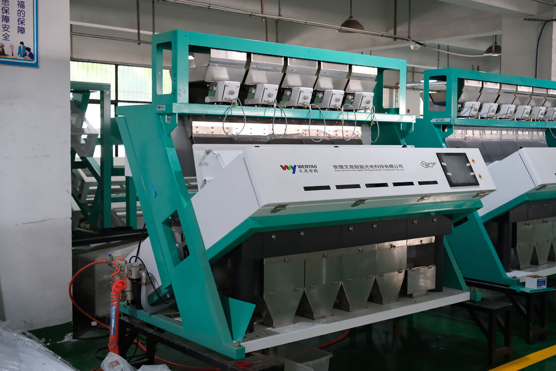 High Accuracy 99.99% Wenyao Automatic Sunflower Seed Sorting Machine CCD Color Sorter with 5 Chutes 320 Channels and Food Grade 304 Stainless Steel