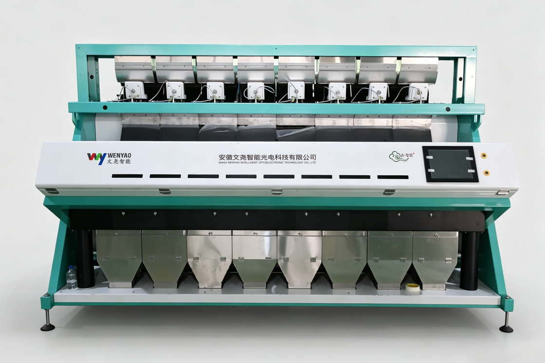 Wenyao 2026 AI Intelligent Hazelnuts Nut Color Sorter Machine with 99.95% Sorting Accuracy and 12-inch Flexem Touch Screen