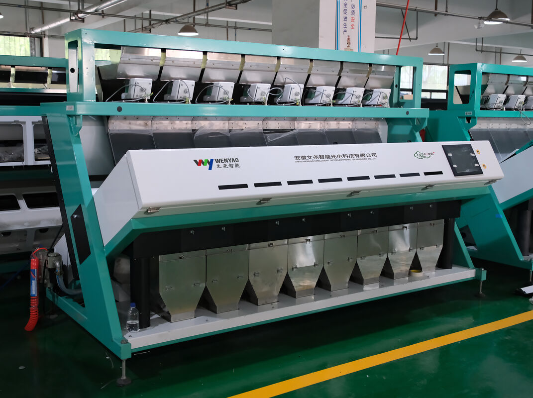 Wenyao 2026 AI Intelligent Hazelnuts Nut Color Sorter Machine with 99.95% Sorting Accuracy and 12-inch Flexem Touch Screen
