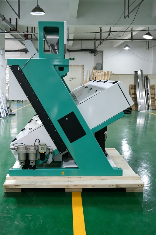 WENYAO Intelligent CCD 512 Channels High Output Grain Color Sorter Grain Corn Wheat Rice Color Sorter Machine