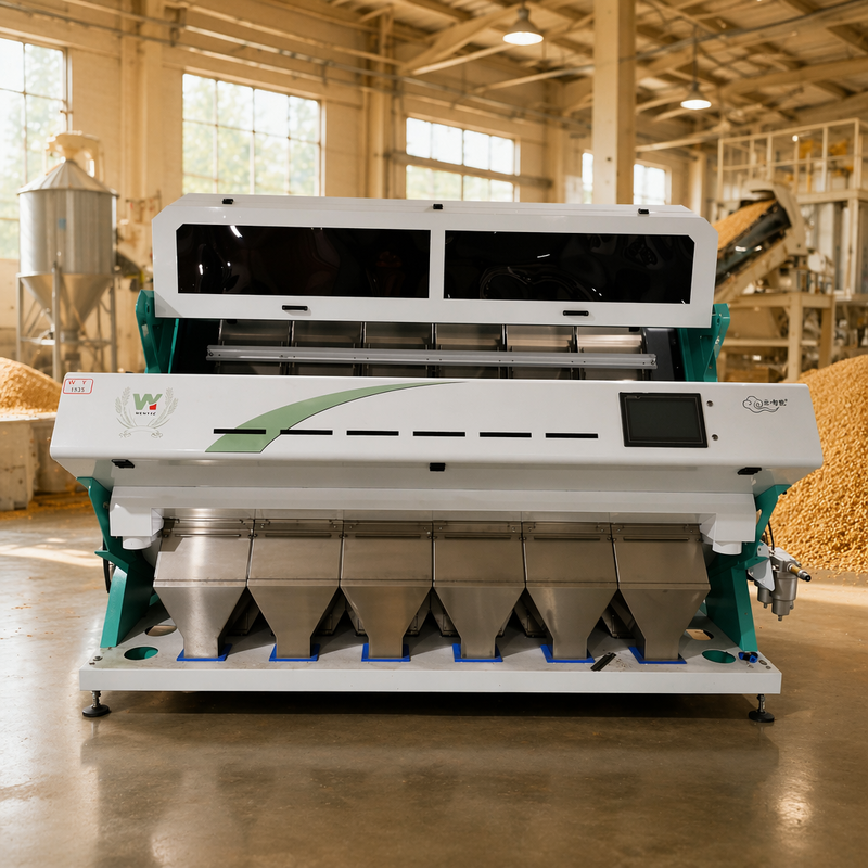 Wenyao Pistachio Color Sorter Sorting Shell From Kernel Matana Nuts CCD Color Sorter Machine