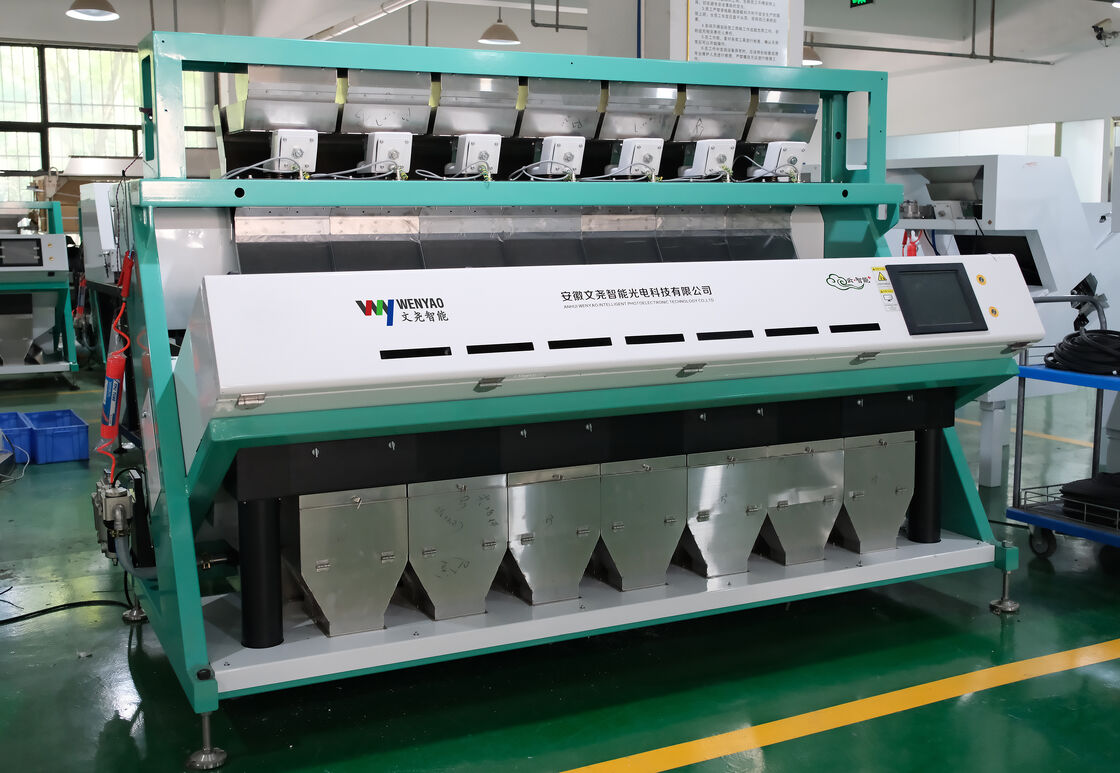 7 Chute Coffee Bean Kidney Bean  Color Seed Bean Sorter White Multipurpose Grain Peanut Sorting Machine
