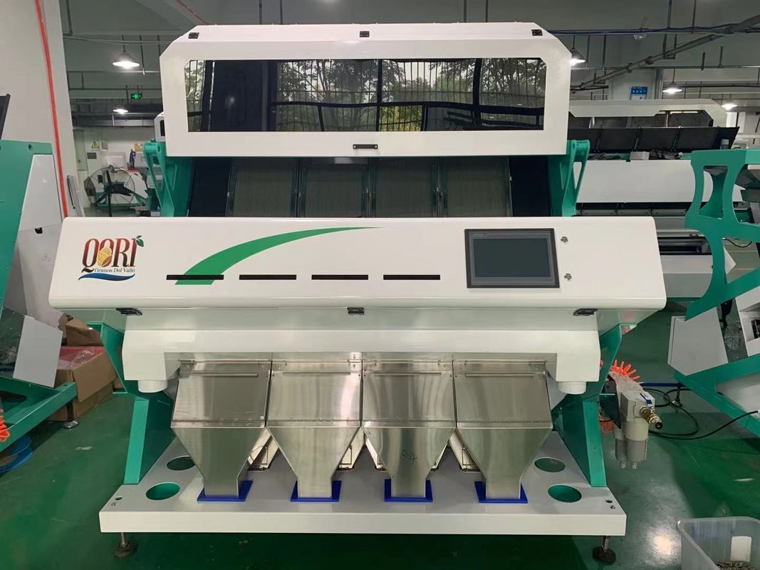 Grain Peanut 256 Channels Nuts Color Sorter With Toshiba CCD Camera
