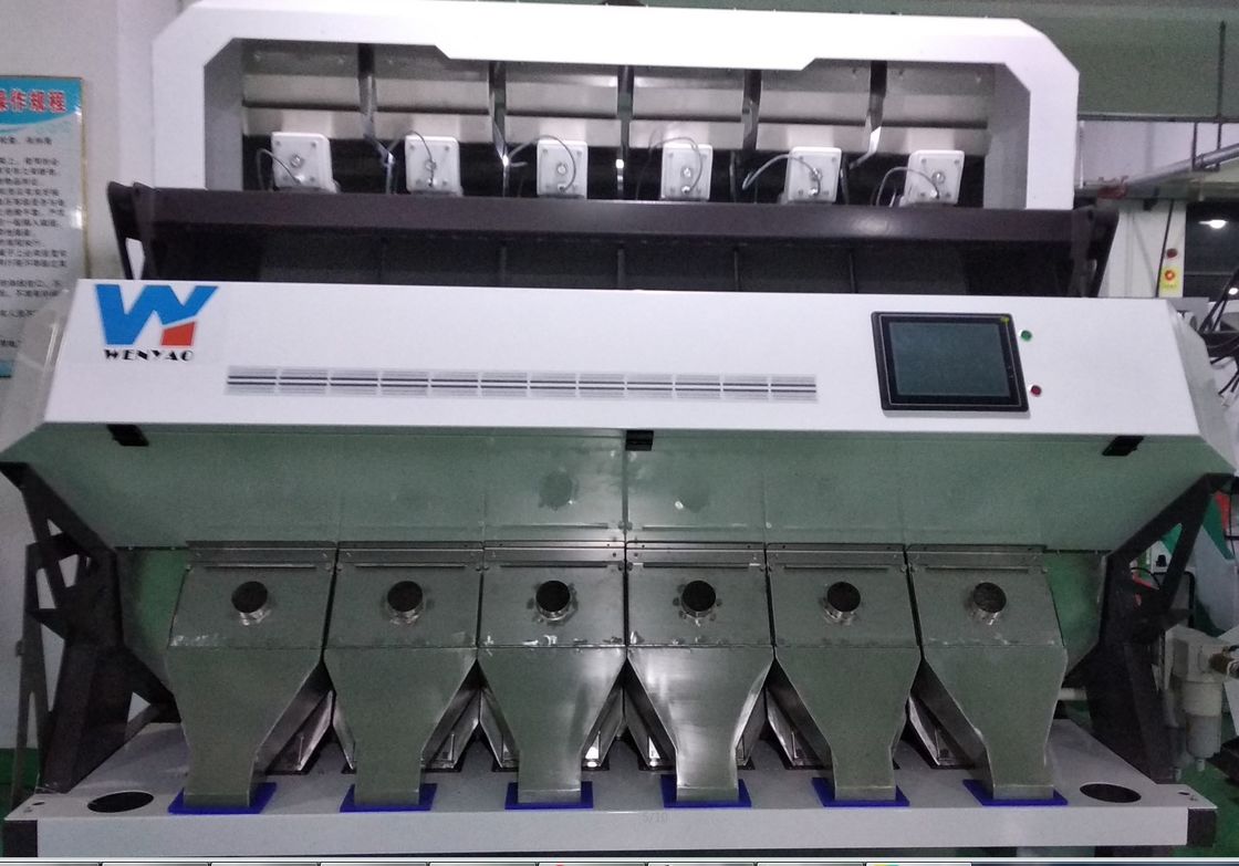 Metal Ejector Groundnut Machine , CCD Camera Peanut Color Sorter