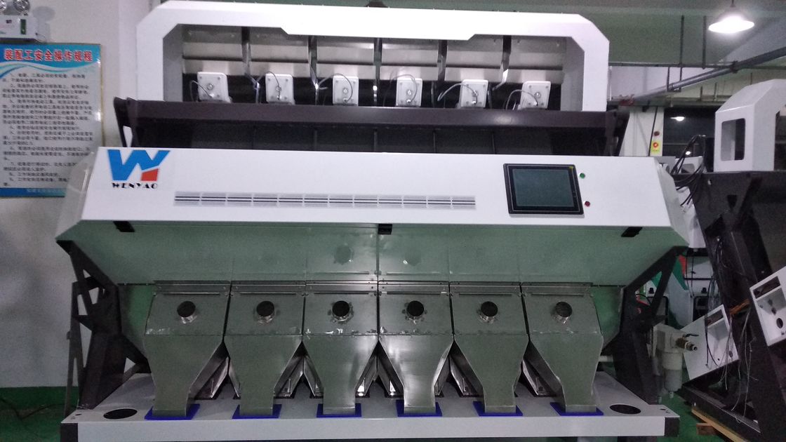 Toshiba CCD sensor Beans Color Sorter , Lentils Millet Sorting Machine