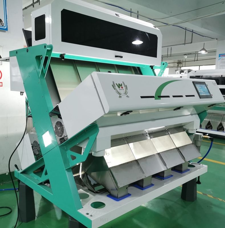220V 50HZ Corn Bean Wheat Color Sorting Machine High Sorting Accuracy