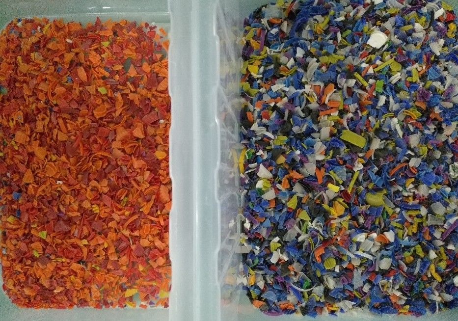 Industrial CCD Camera Plastic Color Sorter Machine Plastic PE PET PVC PP ABS Color SeparatIion Machine
