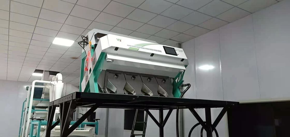 WENYAO Color Sorter Machine For Rice Grain Bean 4 Chutes