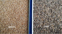 Intelligent Buckwheat Color Sorter Wheat Oats Quinoa Separating Machine 3 Chutes 6 Cameras
