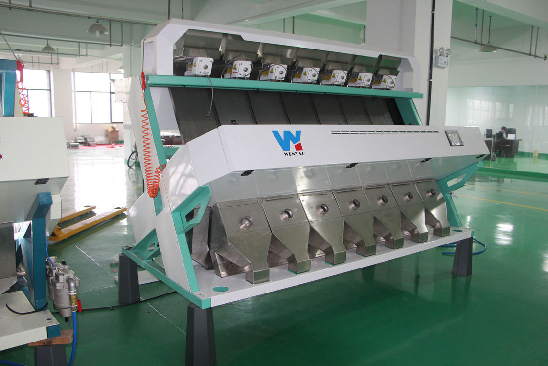 Low Energy Consumption Rice Color Sorter Machine With LED Light Source System