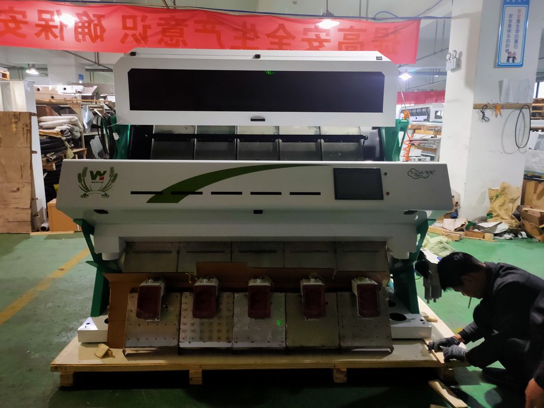 220v 50hz 2.9kw Multifunction Color Sorter , Sea Salt Sorting Machine