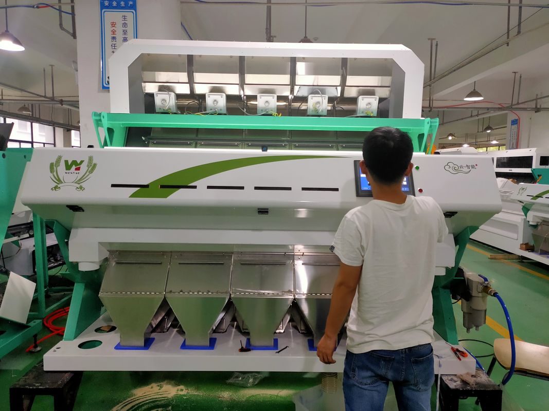 220v 50hz 2.9kw Multifunction Color Sorter , Sea Salt Sorting Machine