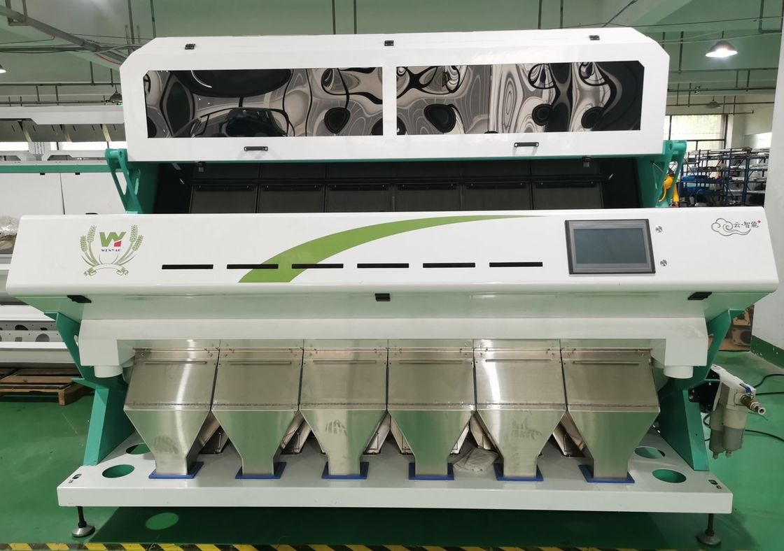 Intelligent Grain Color Sorter , 220V RGB Pepper Sorting Machine