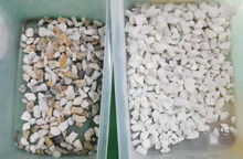 220V 50HZ Pebble Stone Mineral Sorting Machine YSC/CKD Filter