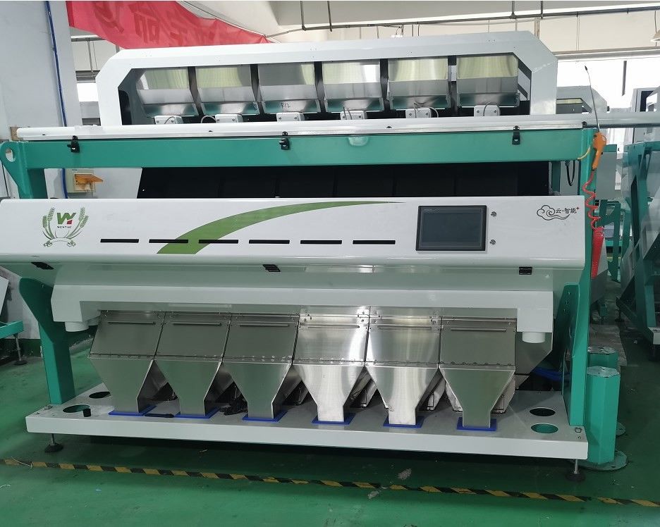 CCD Full Color Beans Color Sorter Machine 304 Stainless Steel Hopper