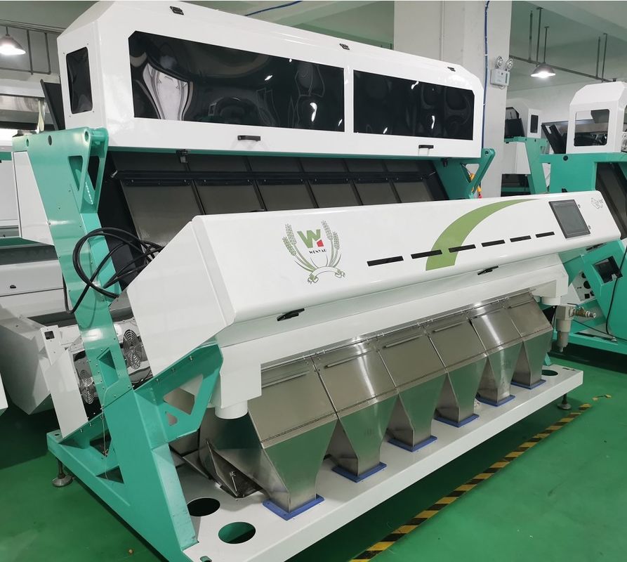 Metal Ejector Groundnut Machine , CCD Camera Peanut Color Sorter