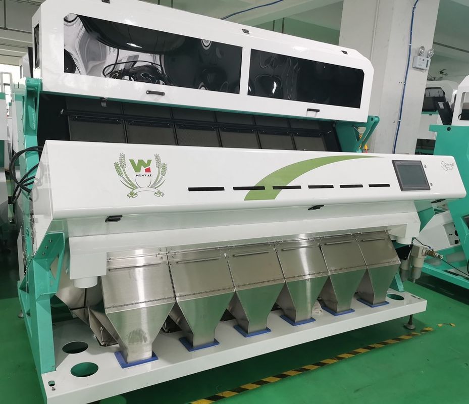 CCD Full Color Beans Color Sorter Machine 304 Stainless Steel Hopper
