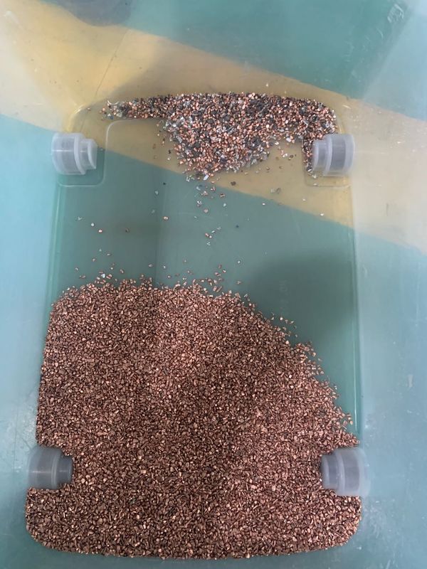 220V 50HZ Intelligent Metal Color Sorter High Resolution CCD Optical Sensor
