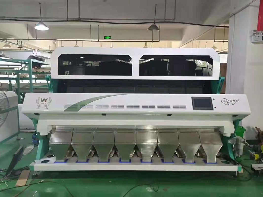 512 Channels Beans Color Sorter , 8 chutes Cardamom Sorting Machine WIFI Control