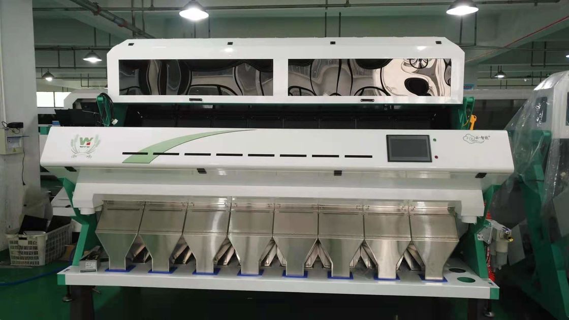 Green Mung Beans Color Sorter High Capacity 8 Chutes With RGB CCD Camera