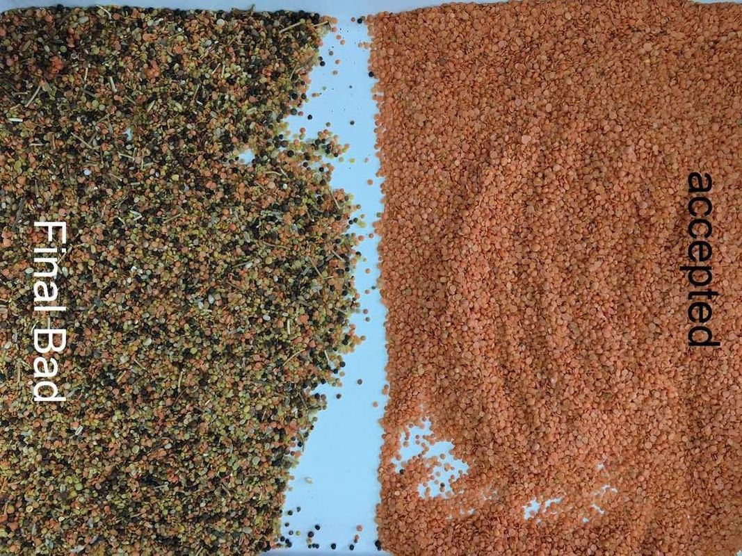 5400 Pixels Multifunction Color Sorter For Red Green Black Lentil Mung Dal