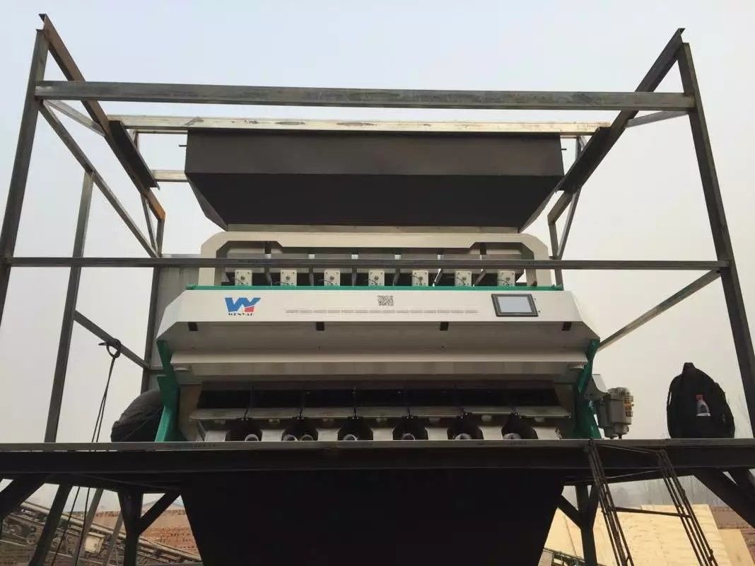 7 Chute Beans Color Sorter , lentil color sorter ISO9001 CE Certificate