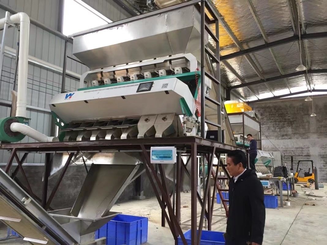 7 Chutes Quinoa Oat Grain Color Sorter For Separating White Color