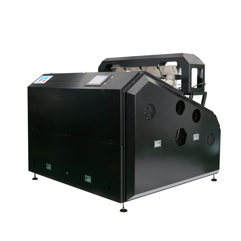 Chutes Type Mineral Sorting Machine 5400 pixels For Quartz Stone