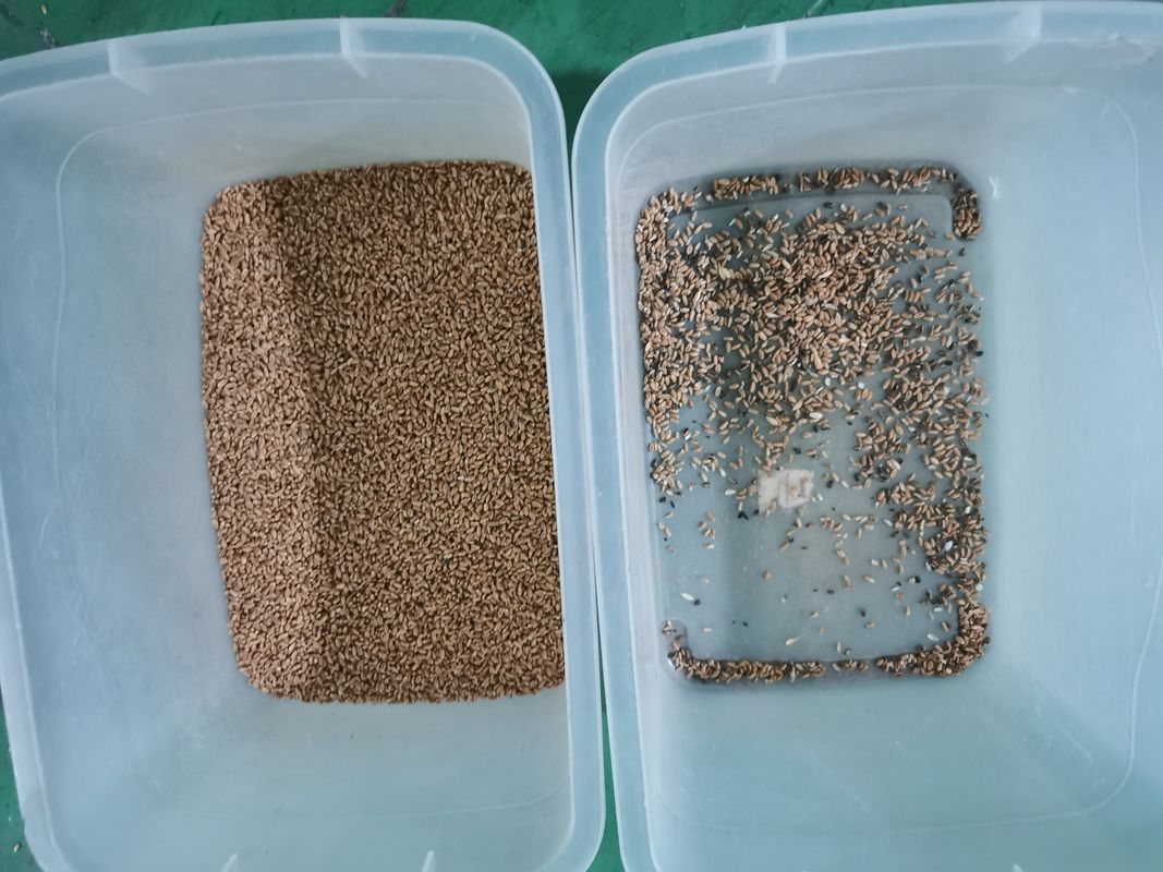 Optical RGB Wheat Color Sorter 7000kg/h with Two CCD cameras