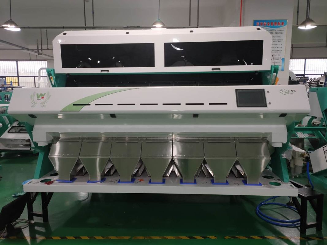Wheat Optical Sorting Machine 7 Chutes 448 Channels Wheat Colour Sorter Machine