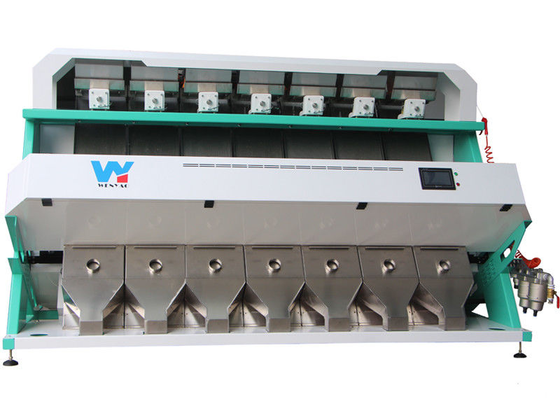Wheat Optical Sorting Machine 7 Chutes 448 Channels Wheat Colour Sorter Machine