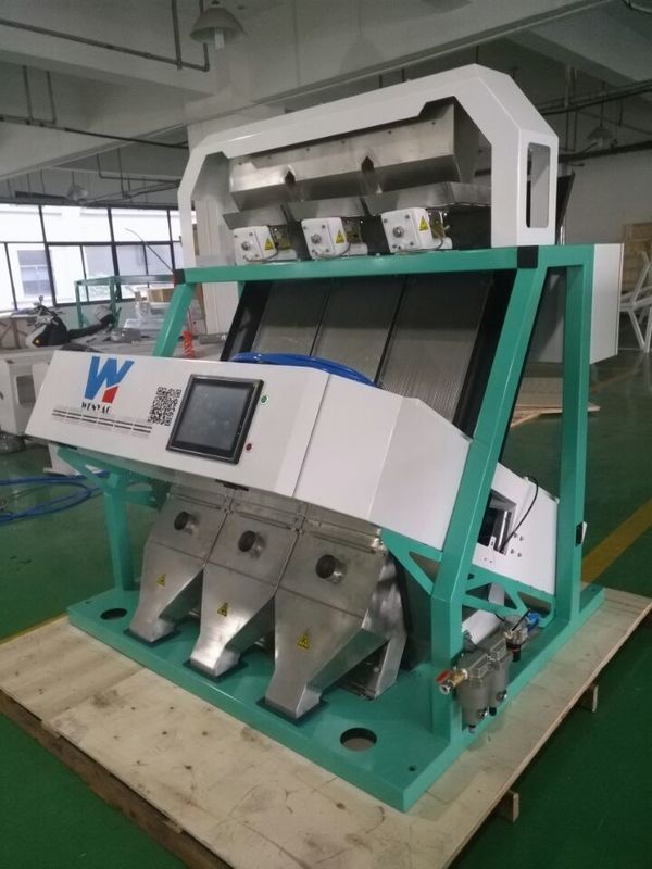 128 Channels Mini Nuts Sorting Machine , CE Approved almond sorter