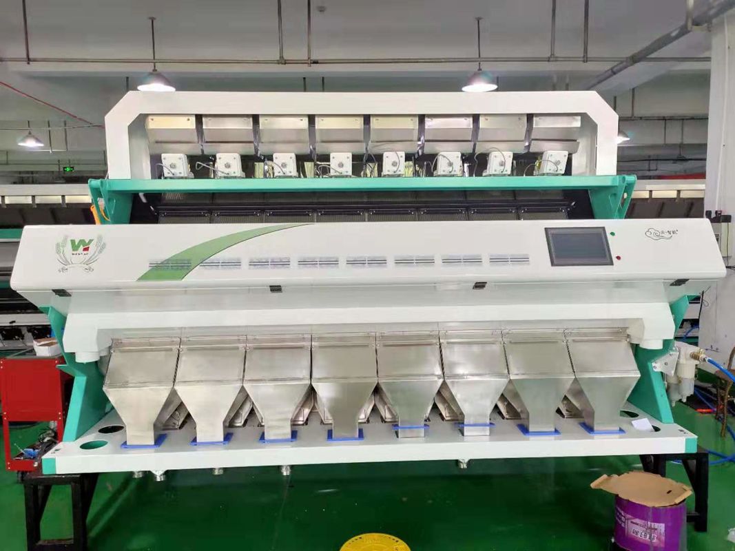 Easy Operate Grain Color Sorter , 8t/h Sesame Color Sorter with RGB camera