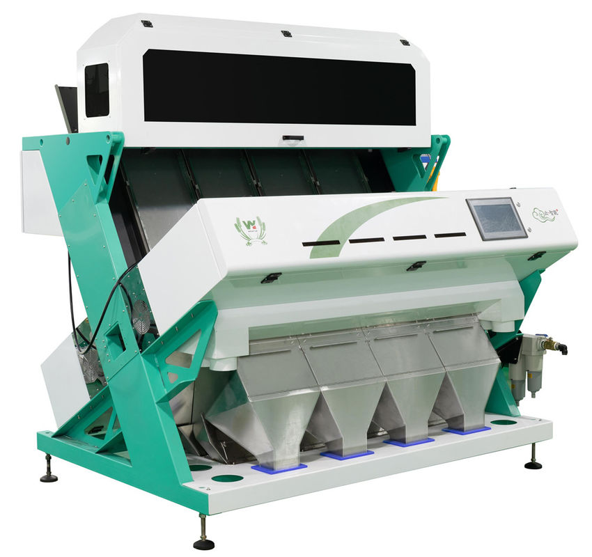 4 Chutes Nuts Sunflower Seeds Color Sorter Machine Fully Automatic Intelligent