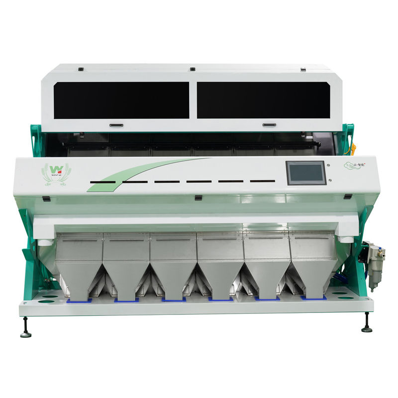 6 Chutes CCD Sensor Corn Color Sorter For Corn Flakes