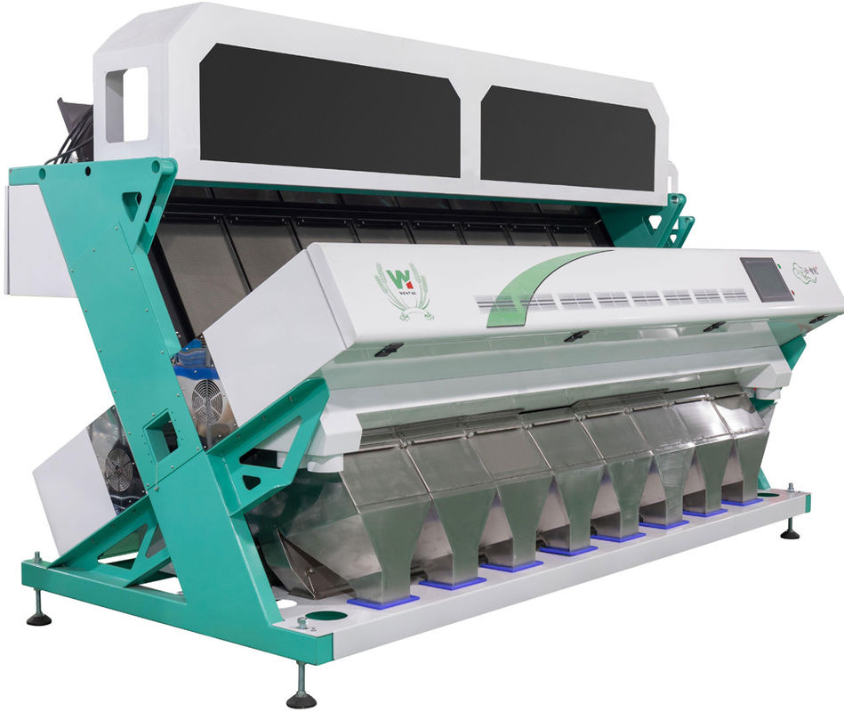 Multifunction 8 Chutes Channels Ccd Color Sorter For Coffee Bean