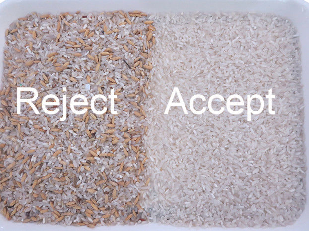 Intelligent CCD Camera Rice Color Sorter Machine High Capacity