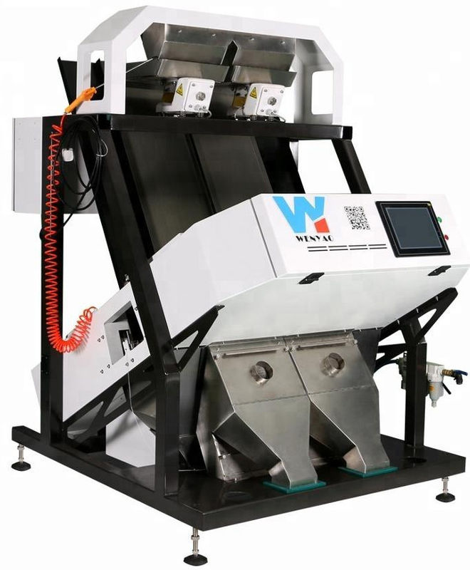 2 Chutes Toshiba HD Corn Color Sorter For Wheat Grain Beans
