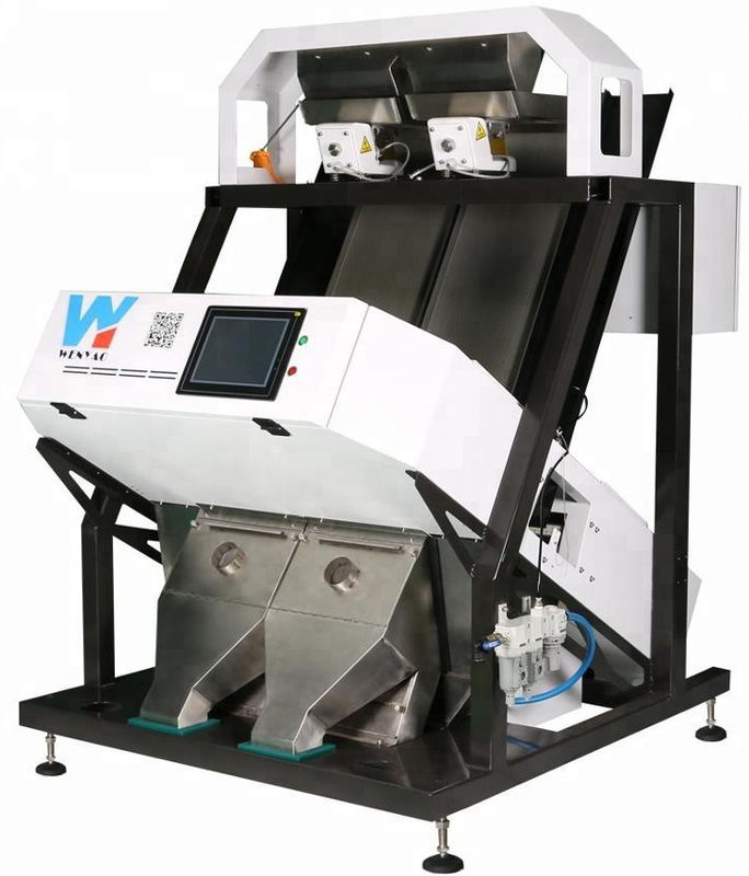 2 Chutes Toshiba HD Corn Color Sorter For Wheat Grain Beans