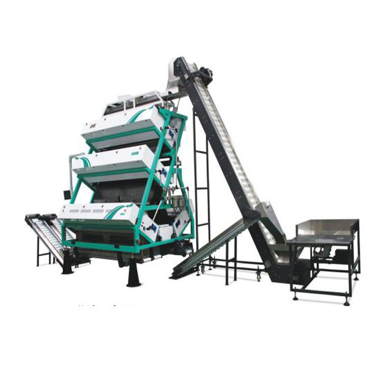 FPGA Chip Black Green Tea Color Sorter Machine With Japan CKD Filter