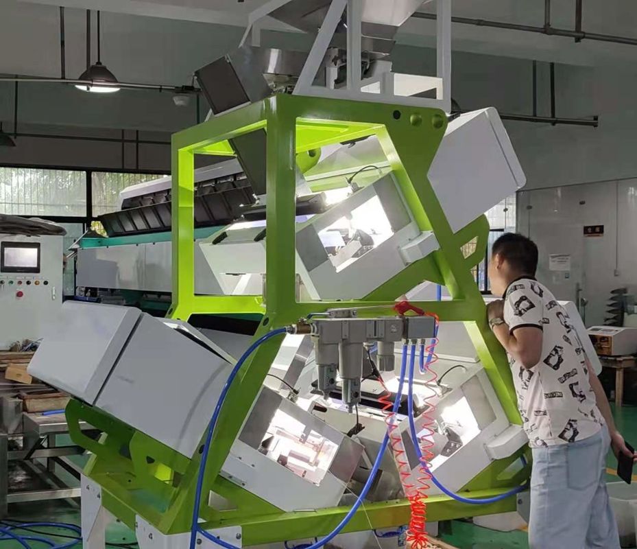 New Design Nikon Lens Tea Color Sorter Black Green tea Sorting Machine With CCD Sensor
