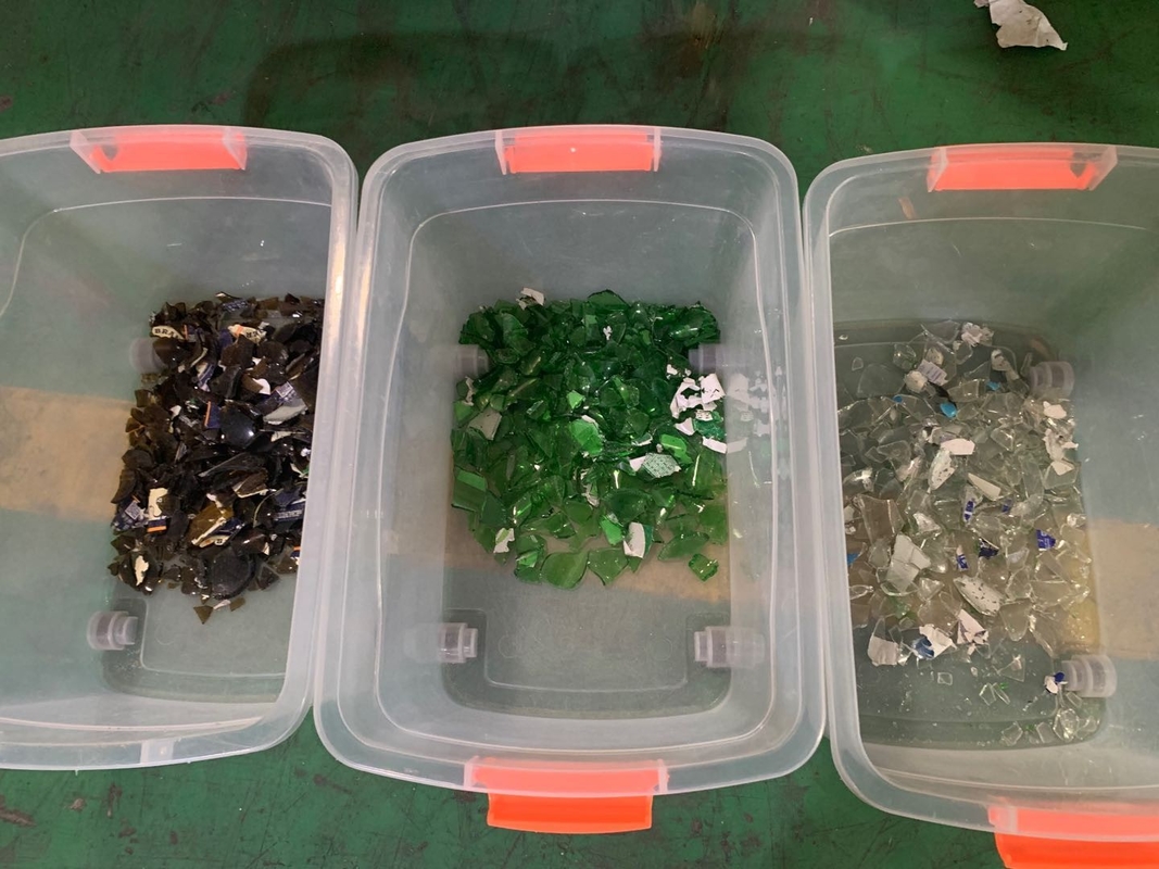 256 Channels Recycling Glass Sorting Machine Belt Type Color Sorter