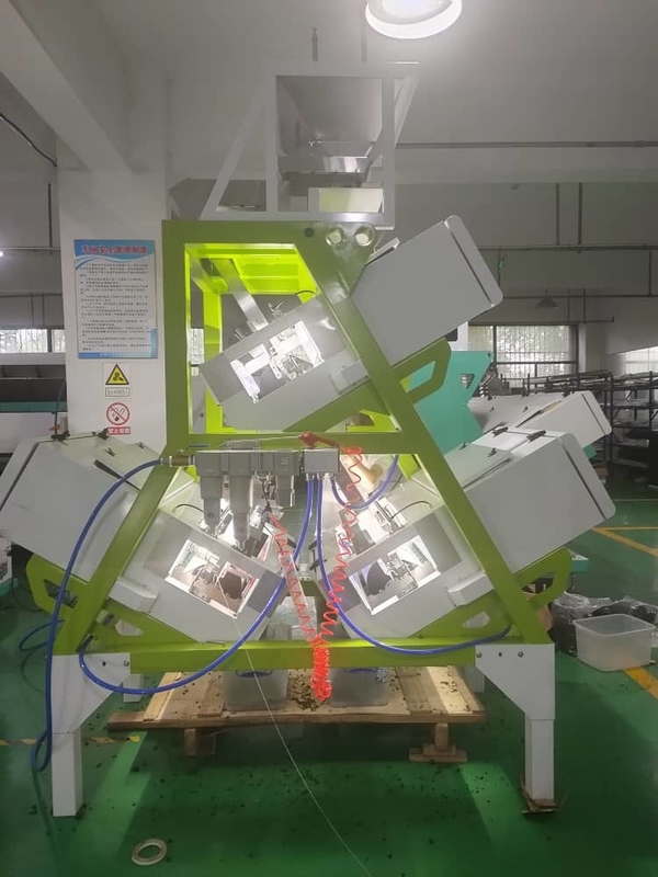 Green Tea Black Tea Puer Tea Color Sorter Machine With Rgb Ccd Optical Camera
