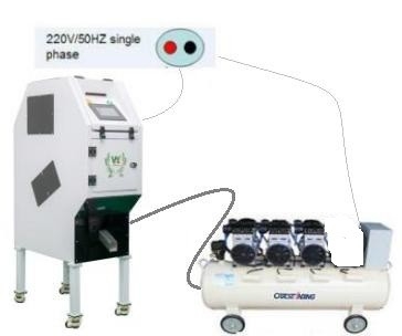 500 Kg Per Hour Mini Coffee Bean Color Sorter Machine With 32 Channels