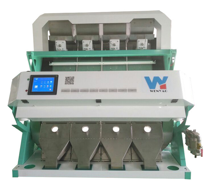 Wenyao Rice Color Sorter Four Chutes With WIFI Remote Control Service