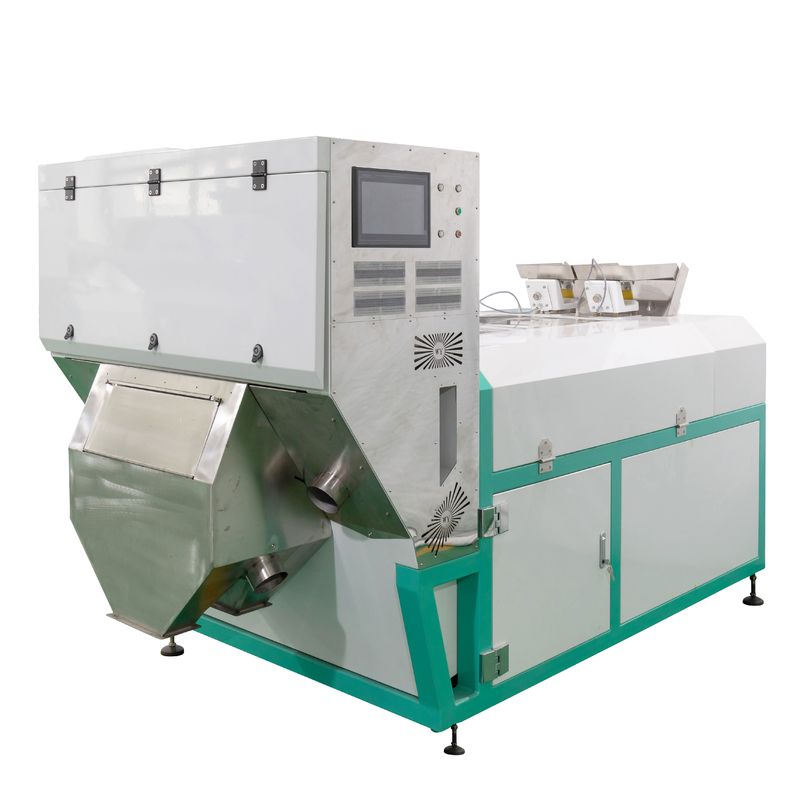 Walnut Kernel Belt Color Sorting Machine 2 Chutes 99.9 % Accuracy