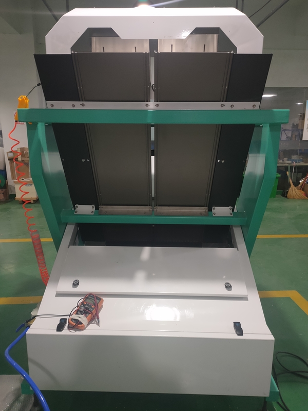 black green Plastic Color Sorter Machine From WENYAO with electromagnetic valve