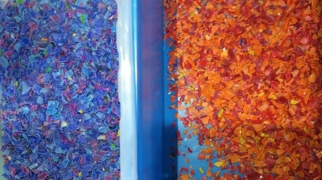 Waste Pet Pvc Pp Ps Plastic Color Sorting Machine 64 128 256 320 Channels