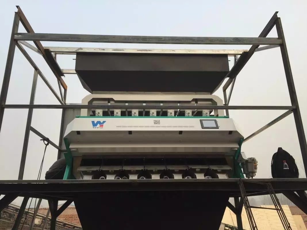 Parboiled Rice Color Sorter Machine With Metal Ejector