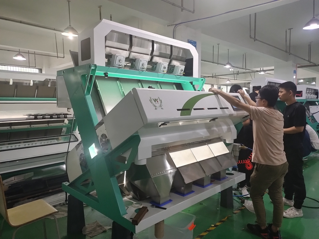 Four Chutes Coffee Bean Color Sorter With Wifi Remote Control Service